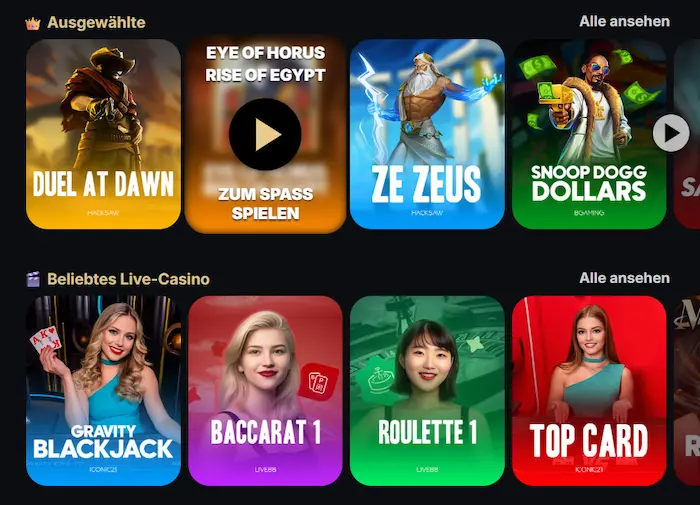 Slotsdon Casino spiele
